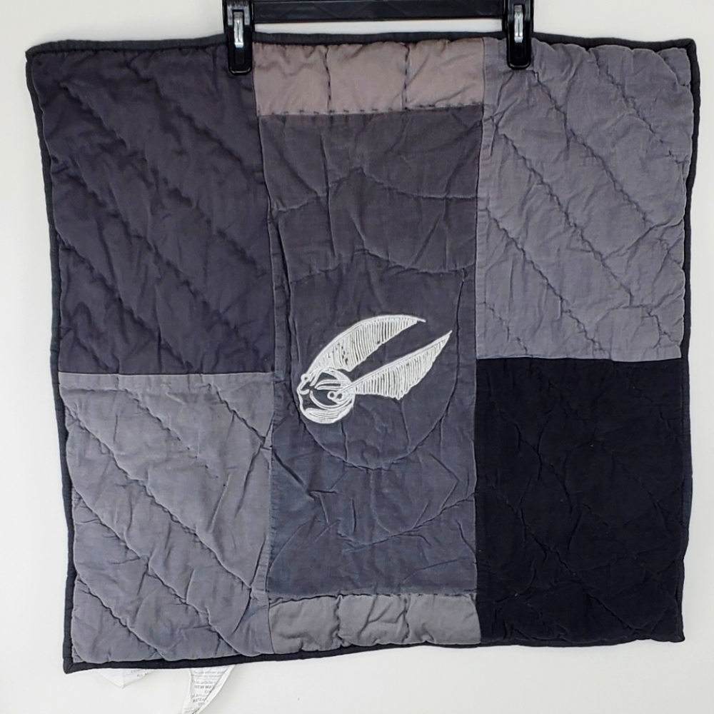 Pottery Barn Harry Potter Quilted Golden Snitch Euro Pillow Sham